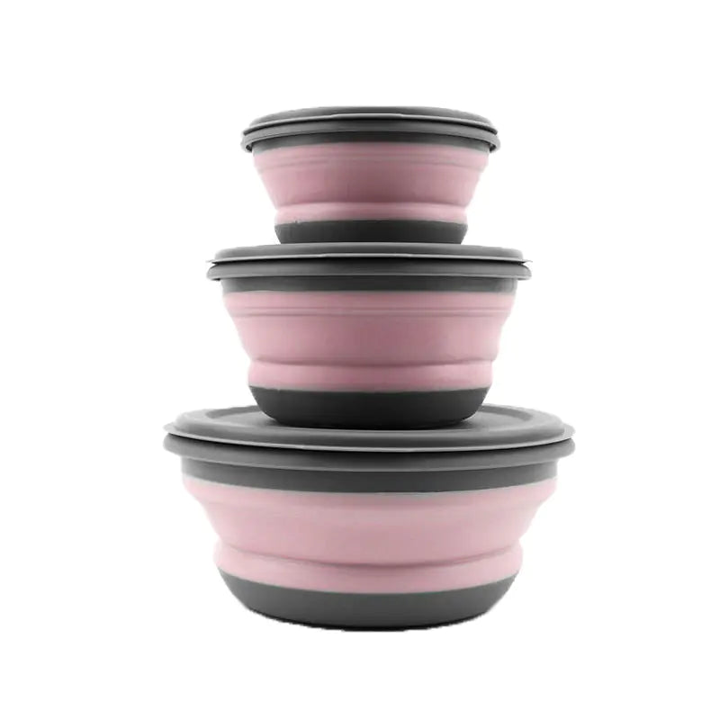 Stackies™ Collapsible Food Storage Bowl for Kids (One Set)
