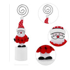 Wooden Christmas Santa Snowman Angel Decorative Clip
