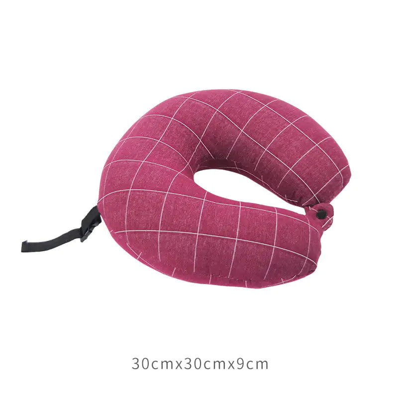 Portable U-Shaped Neck Pillow for Cervical Support