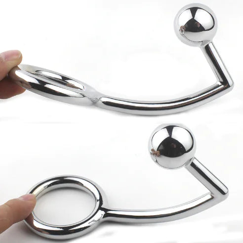 90° Anal Hook - Unique Adult Toy for Pleasure