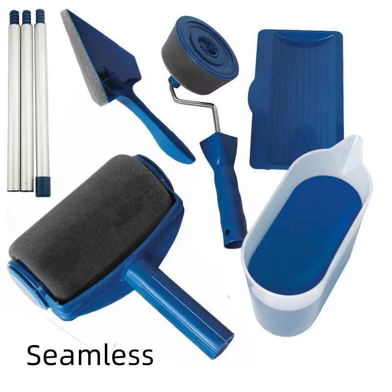 Seamless Sponge Corner Paint Brush and Roller Set