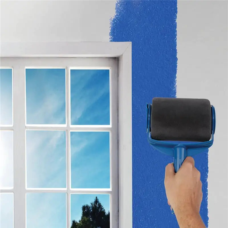 Seamless Sponge Corner Paint Brush and Roller Set