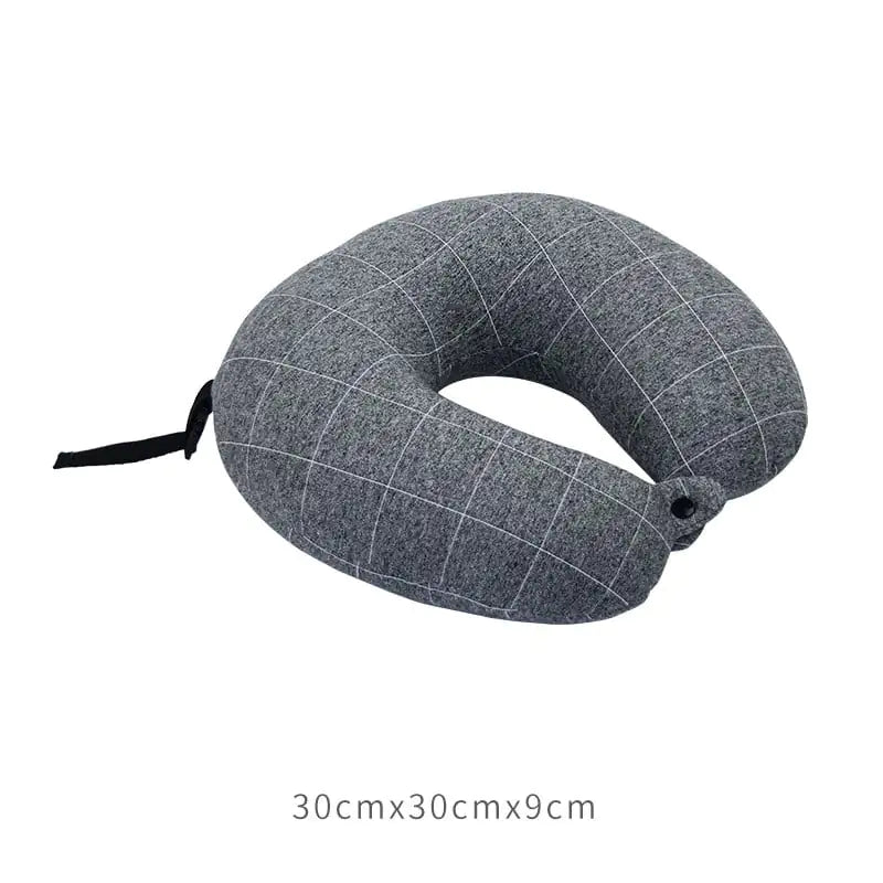 Portable U-Shaped Neck Pillow for Cervical Support