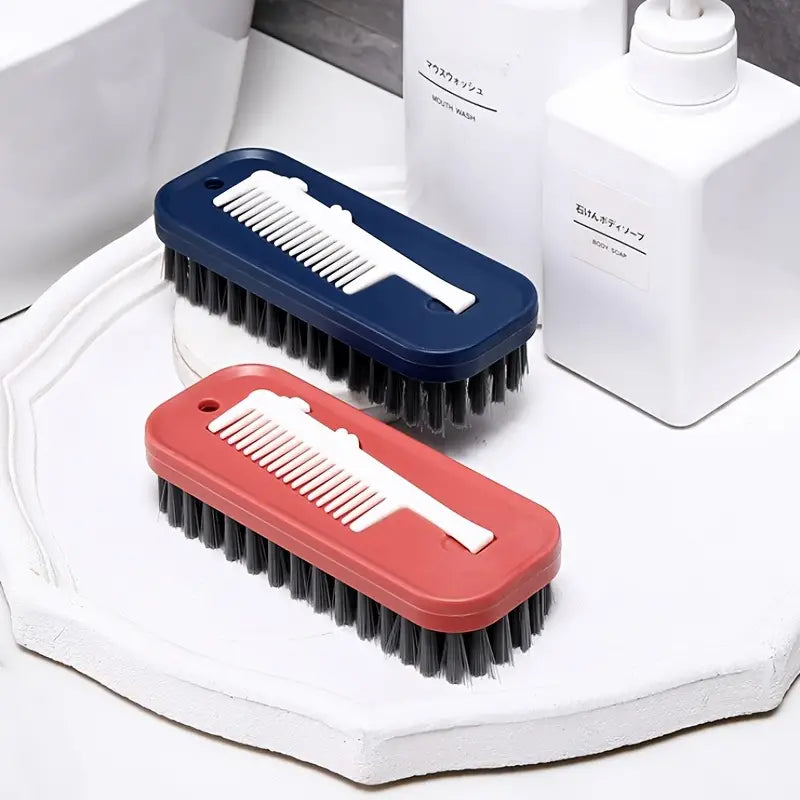 Multifunctional Cleaning Brush Set in Green, Orange, Blue
