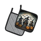 Witches Spooky Halloween Pair of Pot Holders