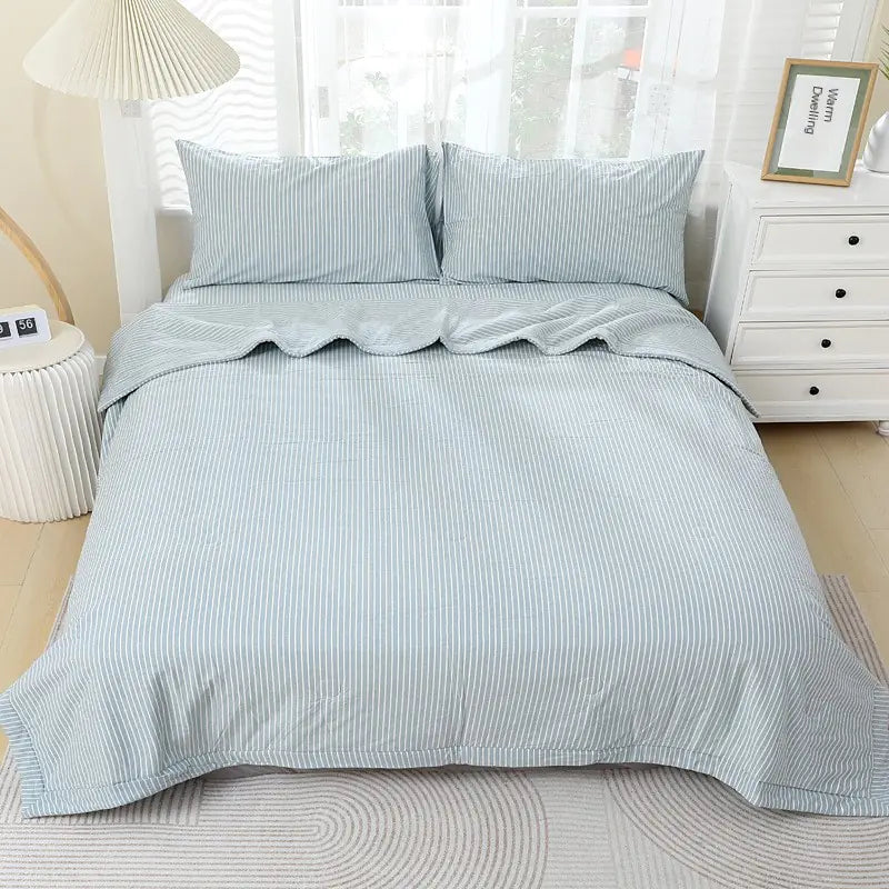 Plain Color Breathable Cotton Quilt for All Seasons